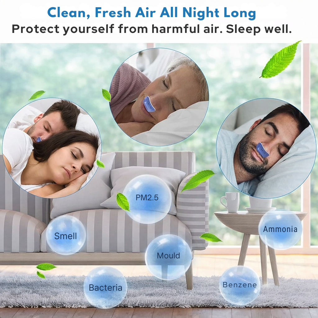 SnoreEase: Compact USB Rechargeable Breathing Aid