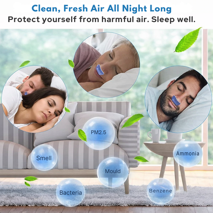 SnoreEase: Compact USB Rechargeable Breathing Aid