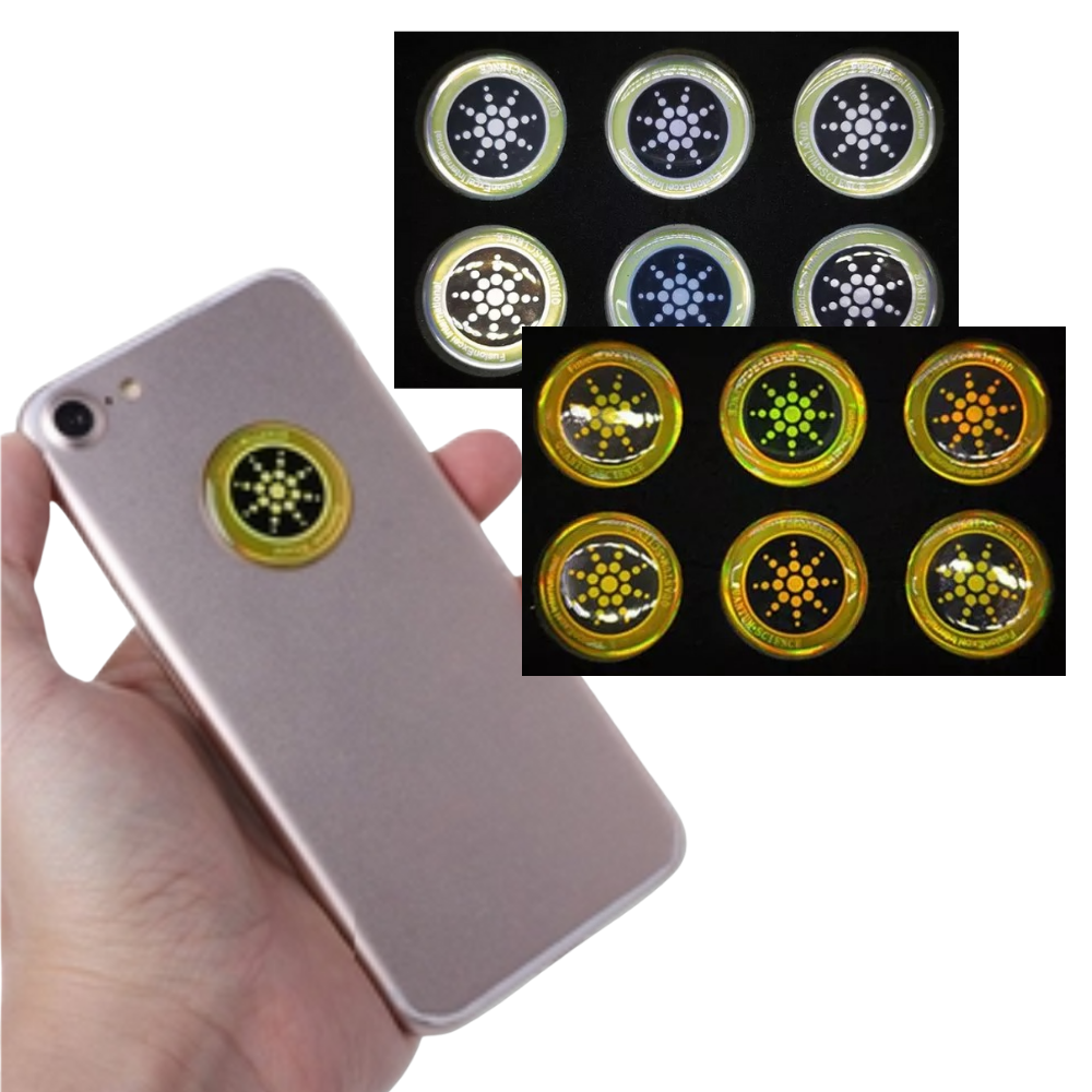 Set of 6 Radiation Protection Stickers