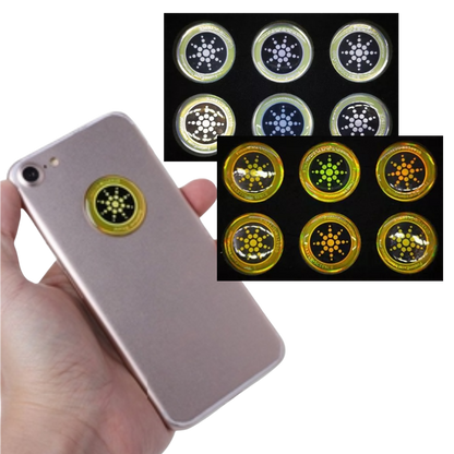 Set of 6 Radiation Protection Stickers