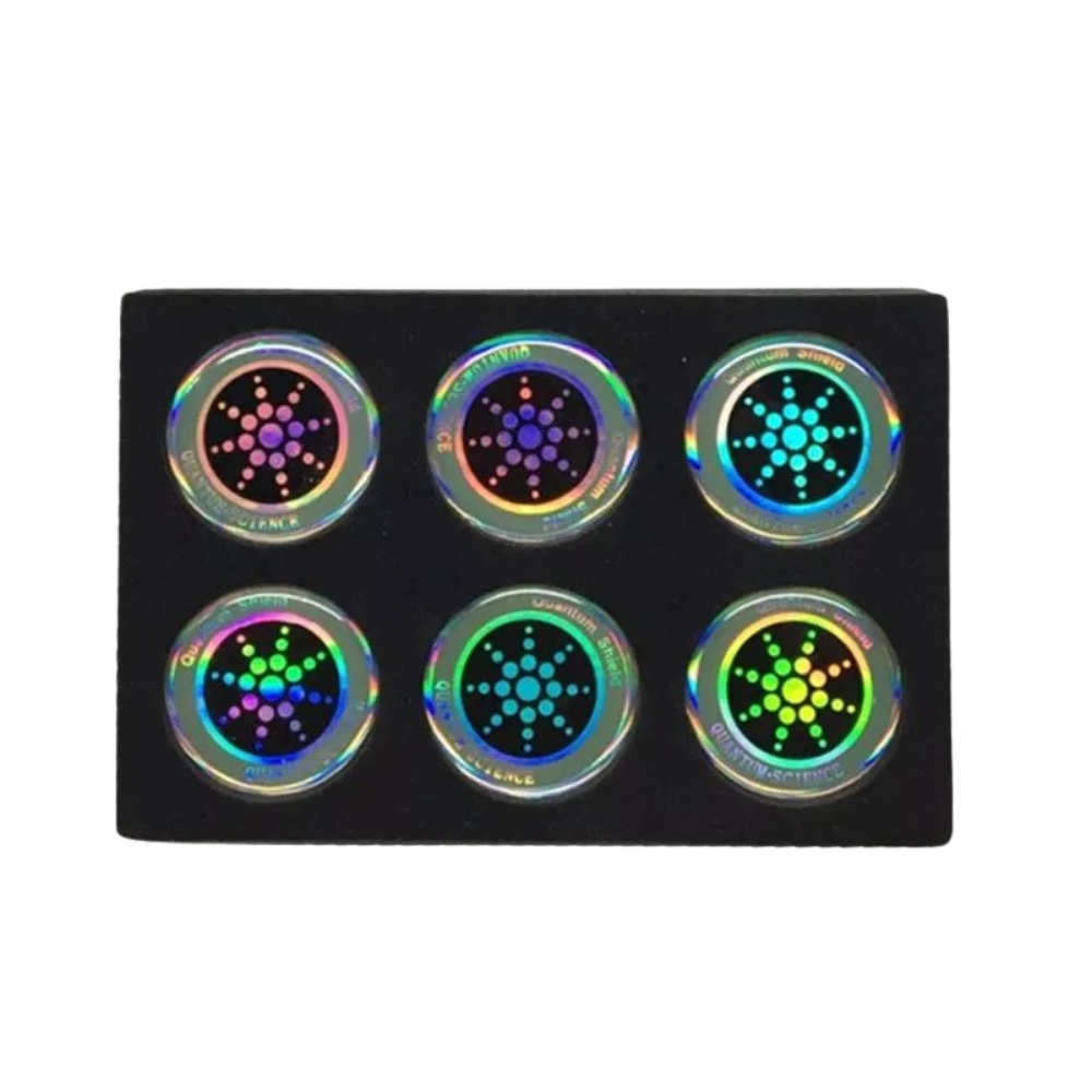 Set of 6 Radiation Protection Stickers