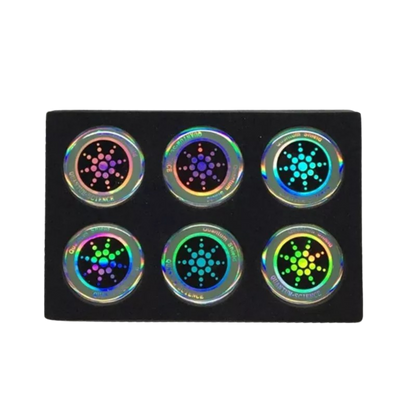 Set of 6 Radiation Protection Stickers