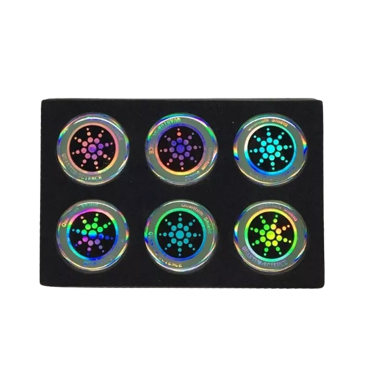 Set of 6 Radiation Protection Stickers