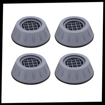 Set of 4 Anti-Vibration Rubber Feet
