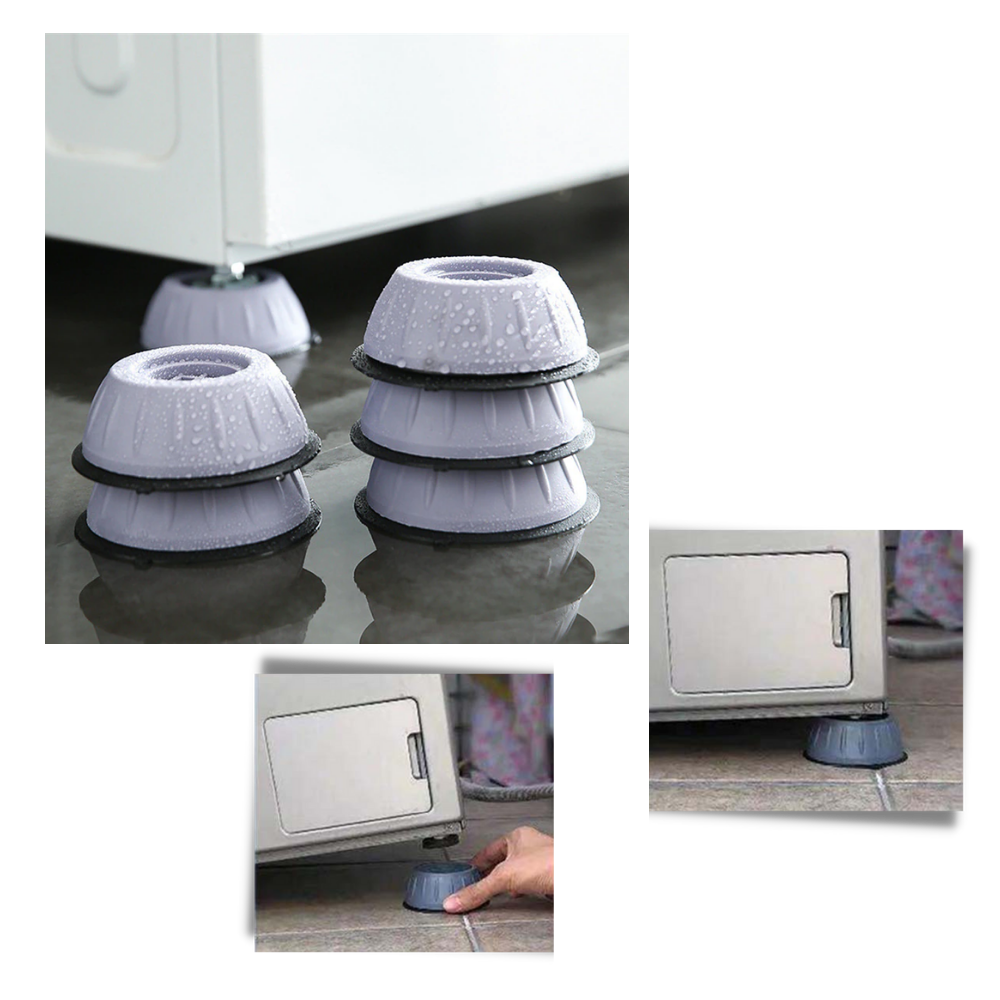 Set of 4 Anti-Vibration Rubber Feet