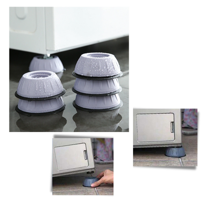 Set of 4 Anti-Vibration Rubber Feet