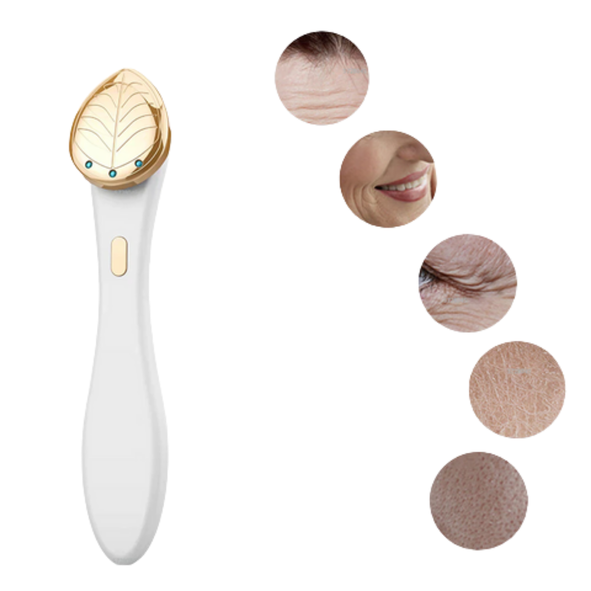Microcurrent Eye Massager for Eye Fatigue Relief with Heat