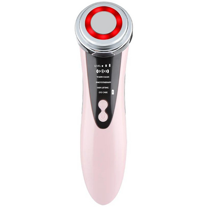 Facial Massage Device with 5 Functions for Anti-Aging Treatment