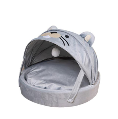 Colorful Cat Bed for Cozy Sleeping