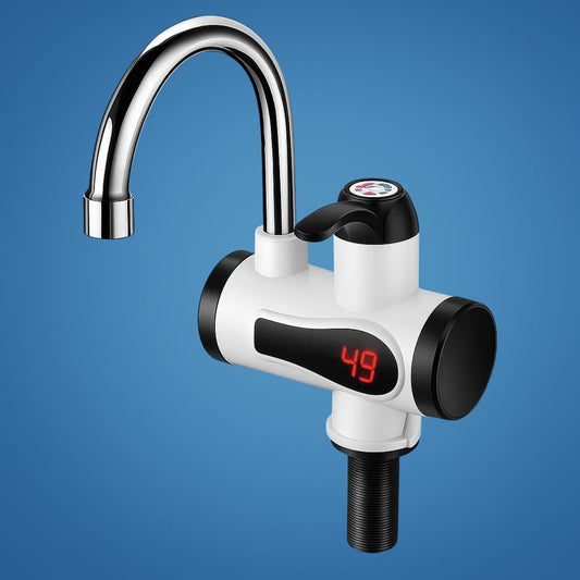 Compact Tankless Instant Hot Water Faucet – Energy-Efficient for Kitchens & Bathrooms