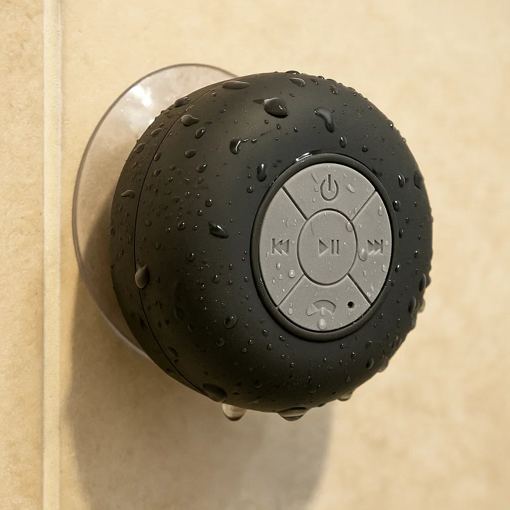 Bluetooth Shower Speaker – Waterproof Design with Strong Bass