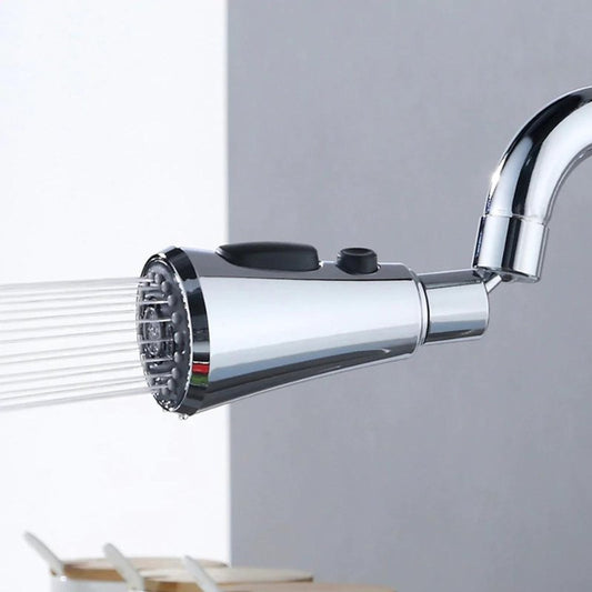 360° Rotatable Faucet Sprayer with Water-Saving Technology – AquaFlow