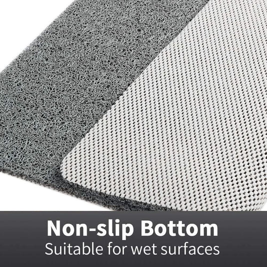 Non-Slip Shower Mat with Drainage – AQUALUXE