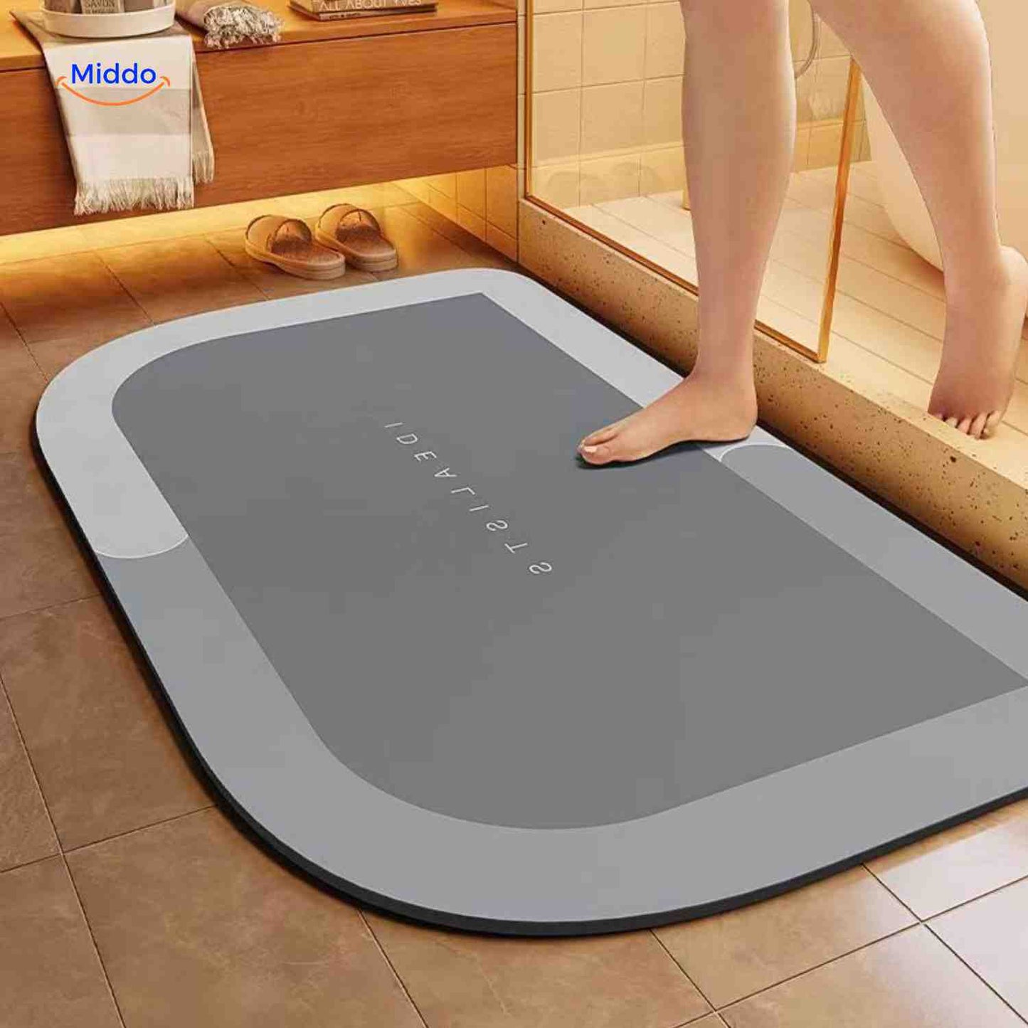 Quick-Drying, Non-Slip and Water-Absorbent Bath Mat