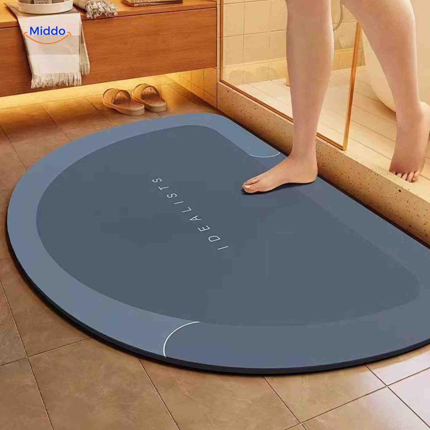 Quick-Drying, Non-Slip and Water-Absorbent Bath Mat
