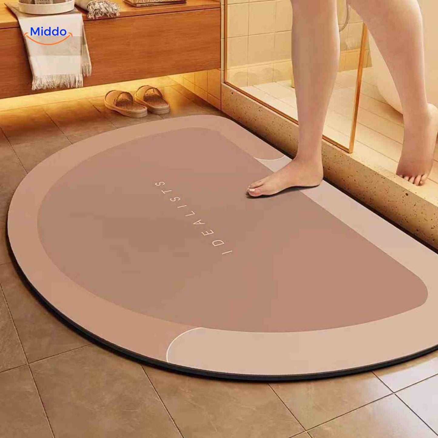 Quick-Drying, Non-Slip and Water-Absorbent Bath Mat