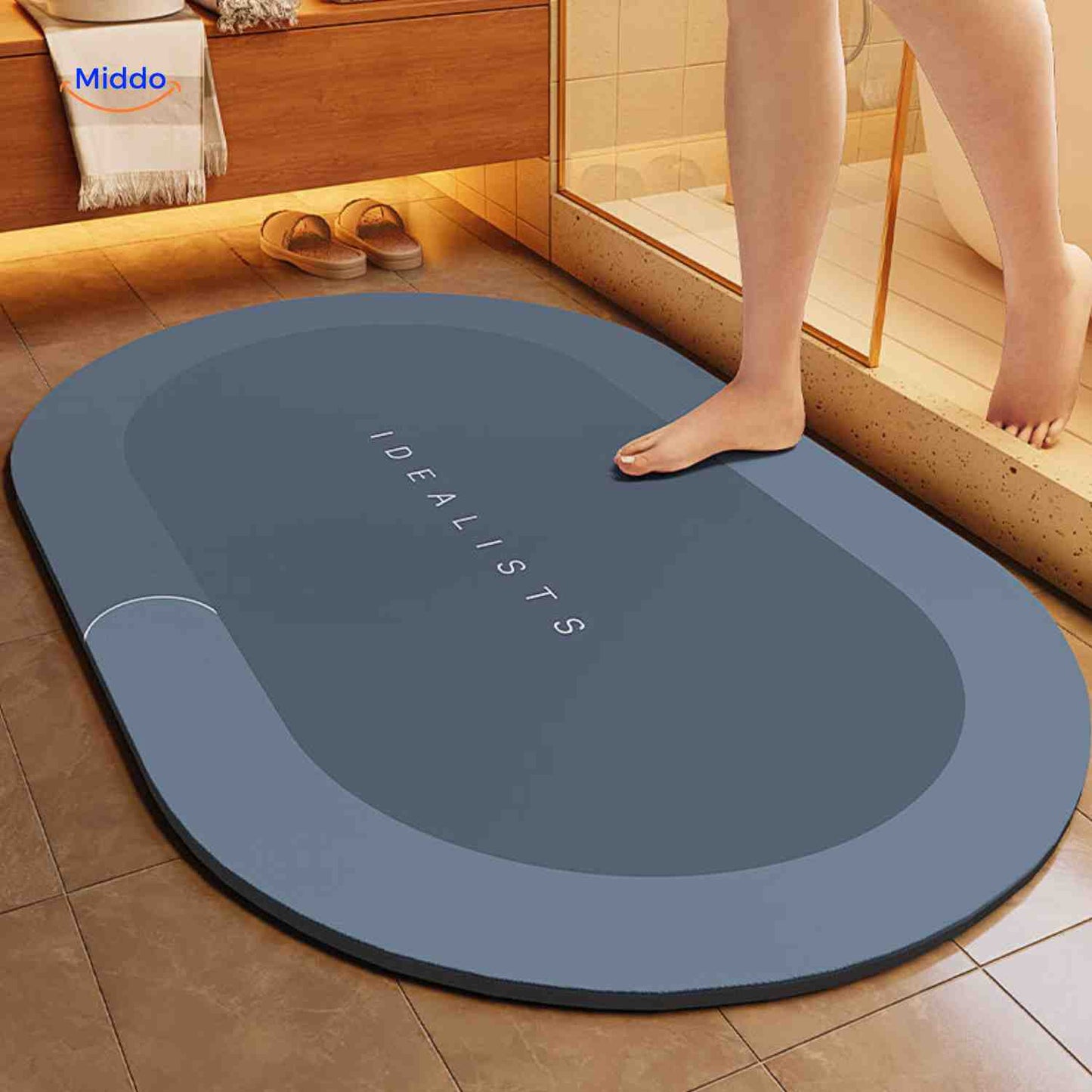 Quick-Drying, Non-Slip and Water-Absorbent Bath Mat