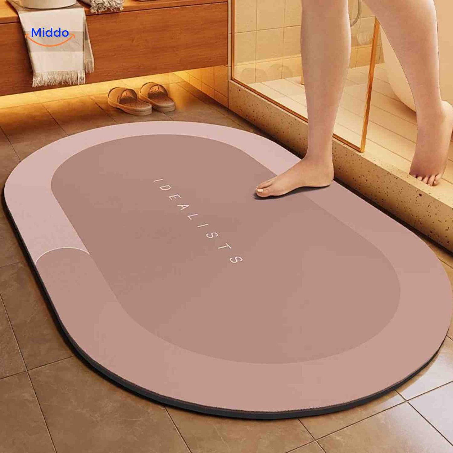 Quick-Drying, Non-Slip and Water-Absorbent Bath Mat