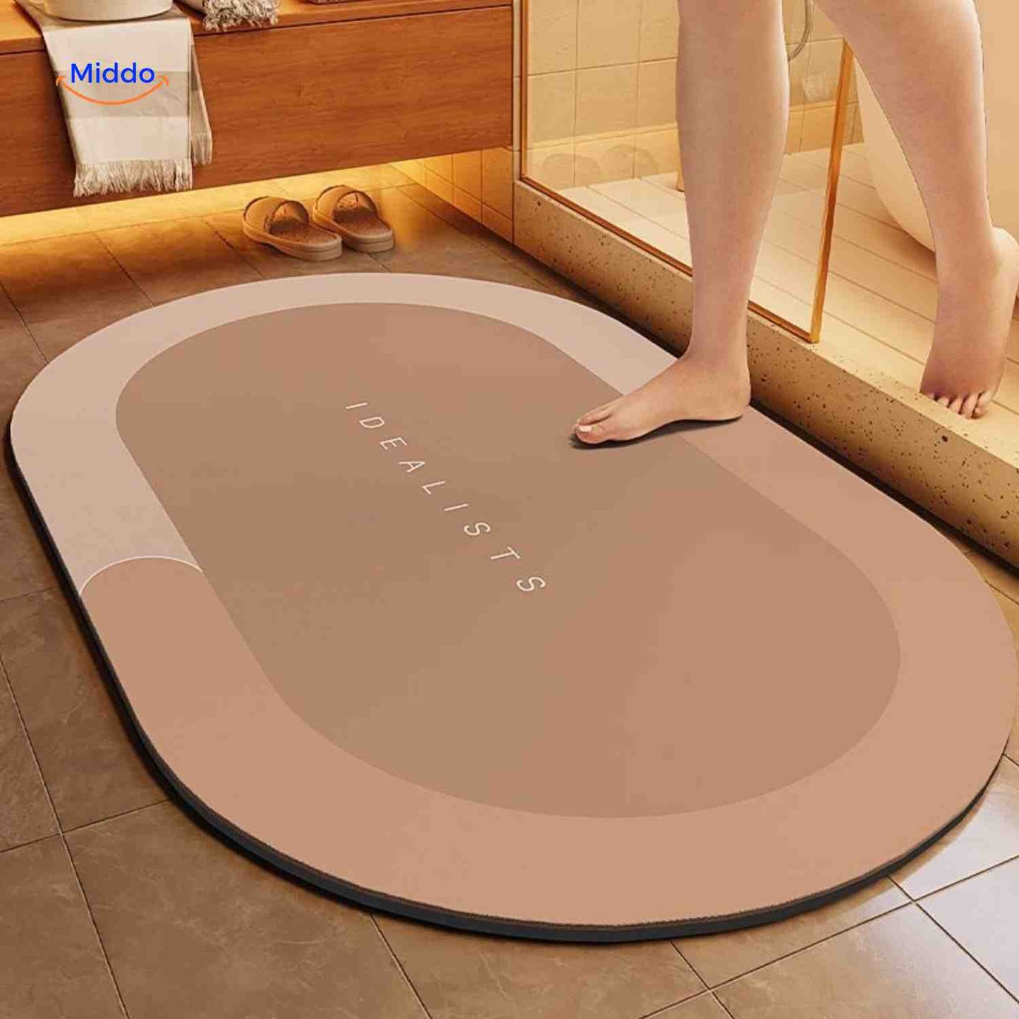 Quick-Drying, Non-Slip and Water-Absorbent Bath Mat
