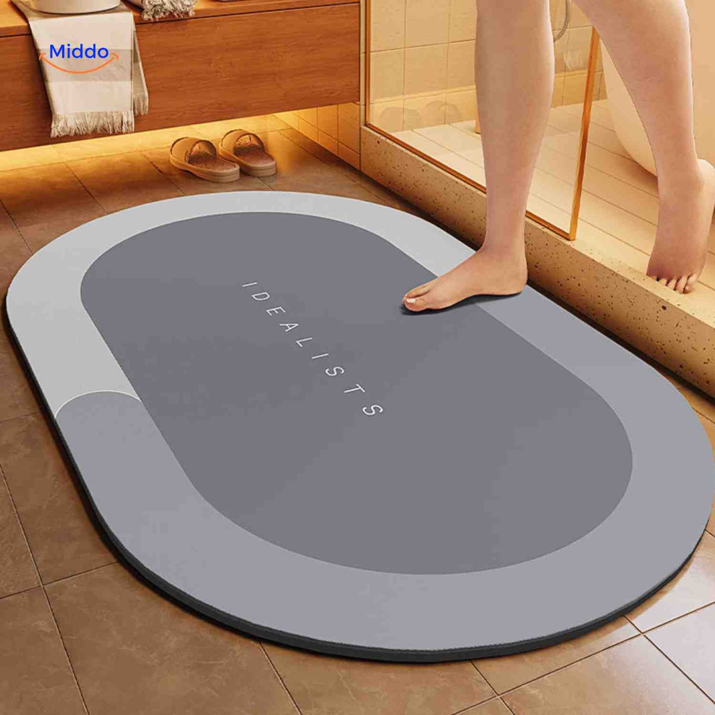 Quick-Drying, Non-Slip and Water-Absorbent Bath Mat