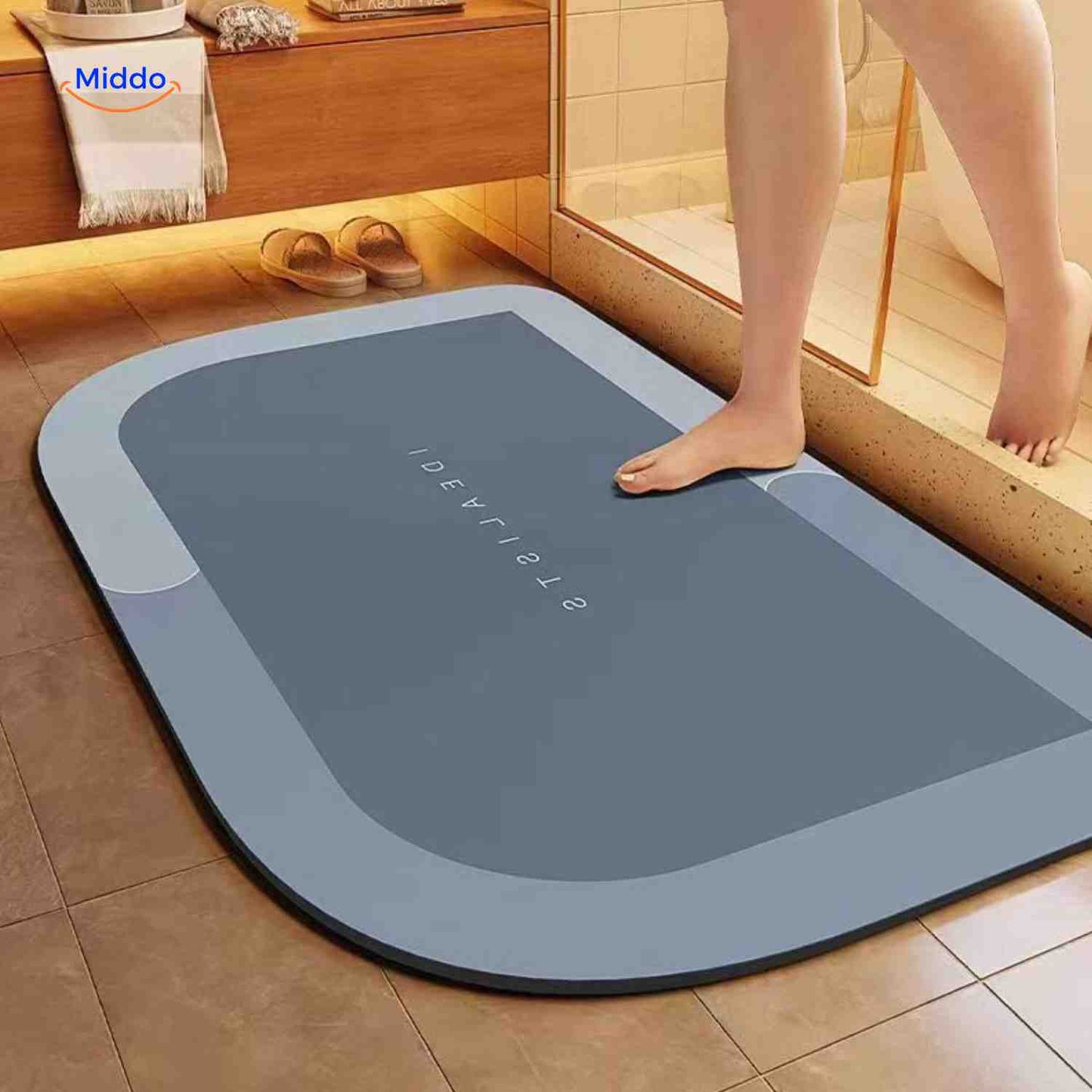 Quick-Drying, Non-Slip and Water-Absorbent Bath Mat