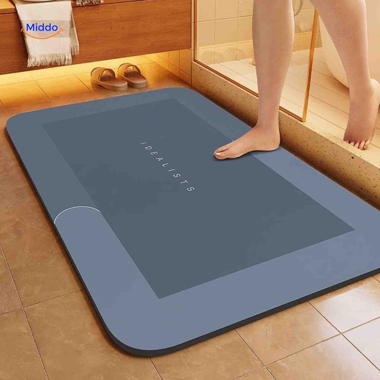 Quick-Drying, Non-Slip and Water-Absorbent Bath Mat
