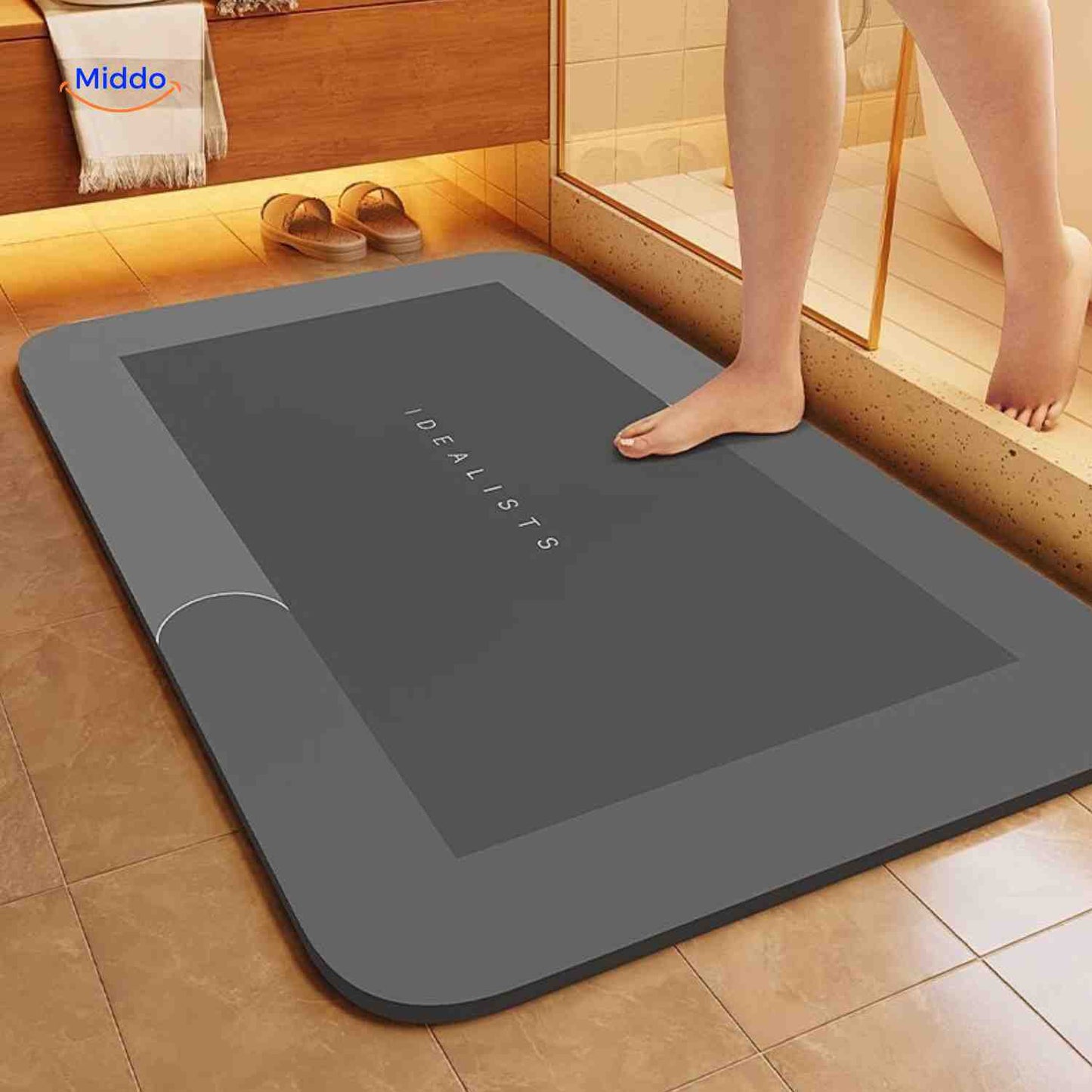 Quick-Drying, Non-Slip and Water-Absorbent Bath Mat