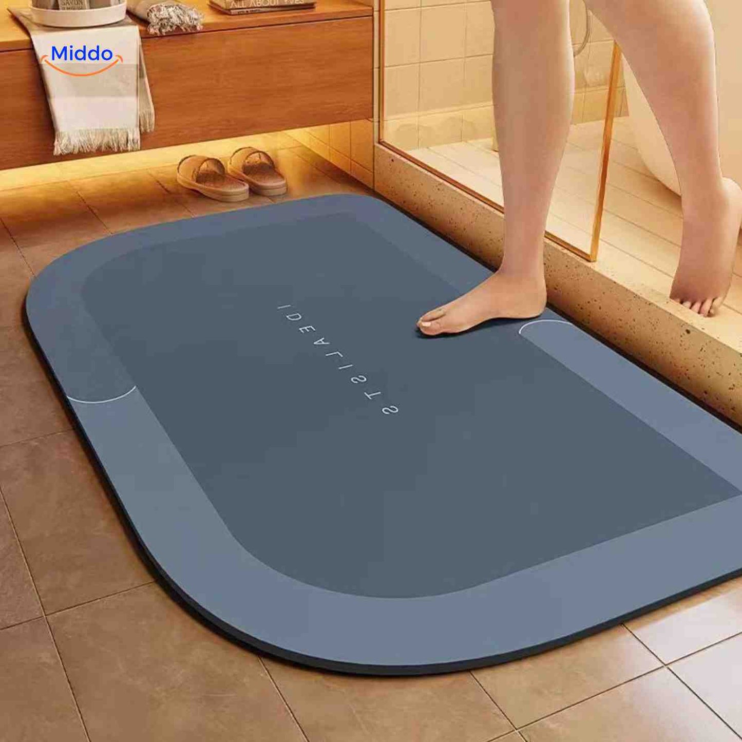Quick-Drying, Non-Slip and Water-Absorbent Bath Mat