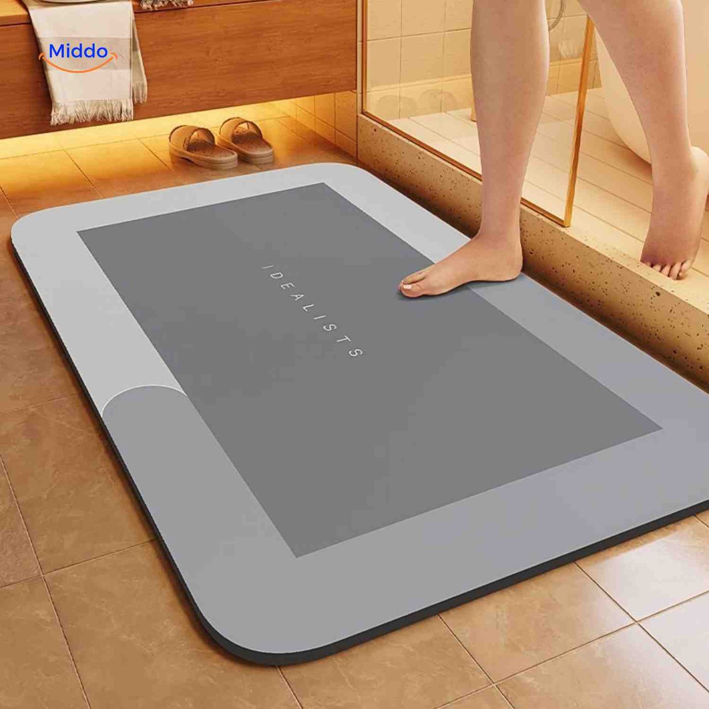 Quick-Drying, Non-Slip and Water-Absorbent Bath Mat