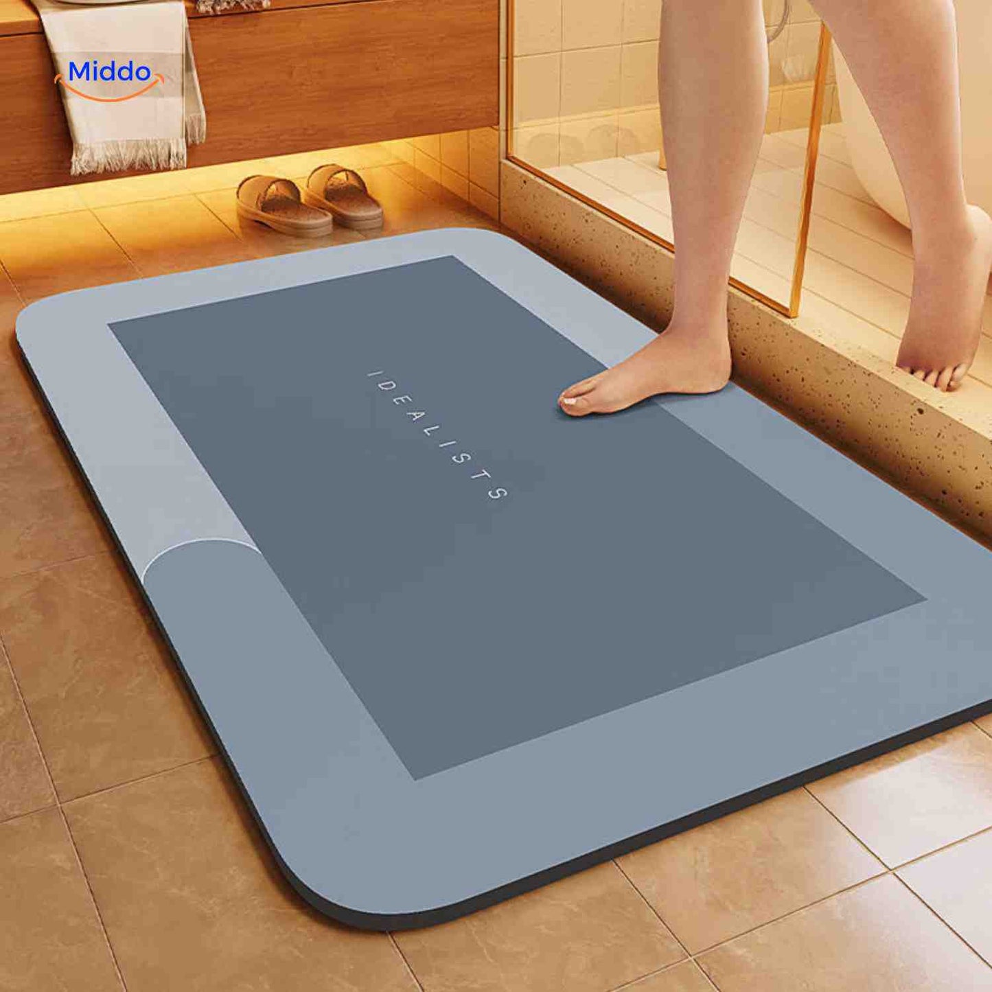 Quick-Drying, Non-Slip and Water-Absorbent Bath Mat