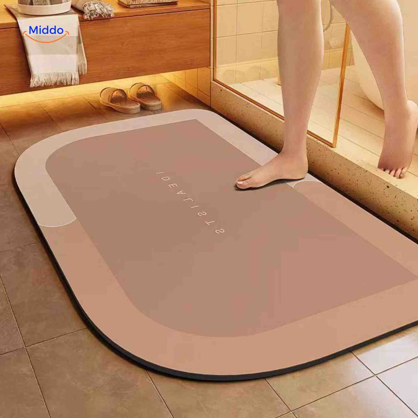 Quick-Drying, Non-Slip and Water-Absorbent Bath Mat