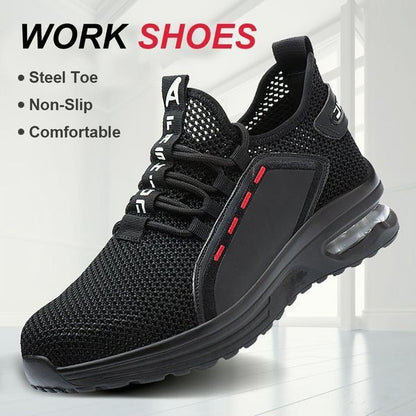 Lightweight Safety Shoes | Breathable Mesh Fabric | ToeGuard