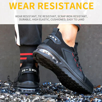 Lightweight Safety Shoes | Breathable Mesh Fabric | ToeGuard