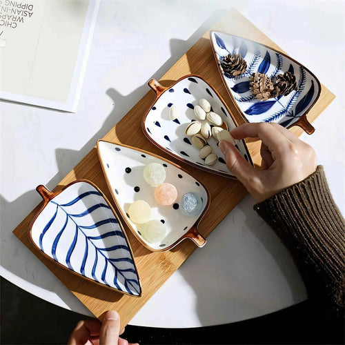 Set of Serving Plates in Nordic Style