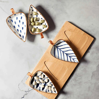 Set of Serving Plates in Nordic Style