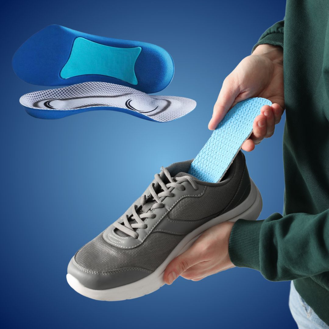 Hollow Foot Arch Support Inserts - Cushioning for Pain Relief and Comfort
