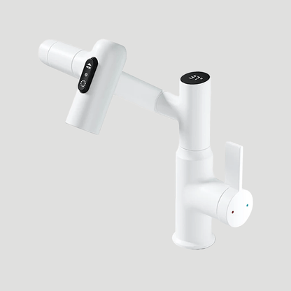 LED Faucet with 360° Rotation and Temperature Display