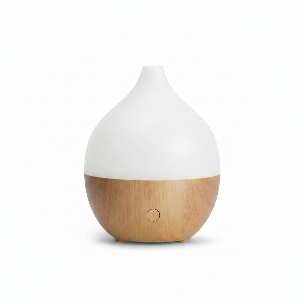 Compact USB Aroma Diffuser with LED Light for Essential Oils