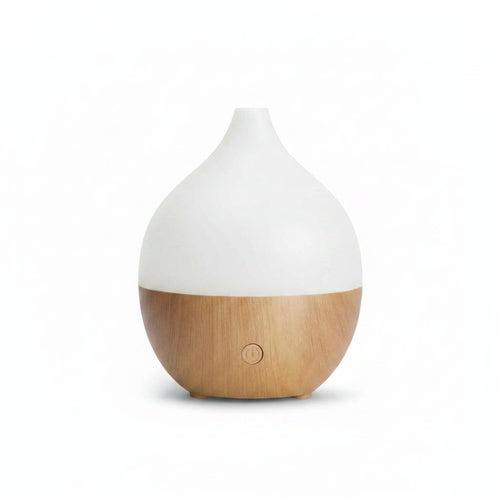 Compact USB Aroma Diffuser with LED Light for Essential Oils