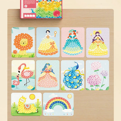 Creative Quest: Enchanted Princess Paint Stickers