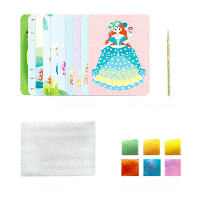 Creative Quest: Enchanted Princess Paint Stickers
