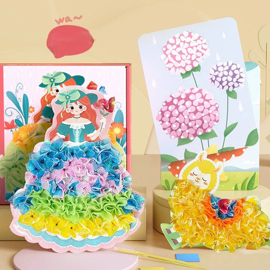 Creative Quest: Enchanted Princess Paint Stickers