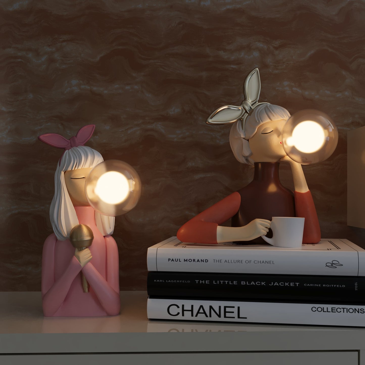 Modern LED Table Lamp with Warm Light for Stylish Home Decor