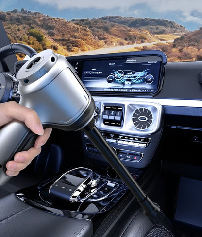 Lightweight Wireless Car Vacuum – 95000PA Suction Power, Quiet Operation