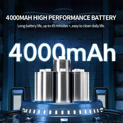 Lightweight Wireless Car Vacuum – 95000PA Suction Power, Quiet Operation