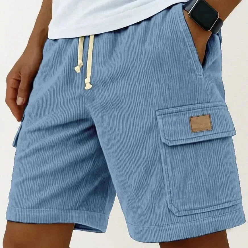 Casual Daily Wear Bermuda Shorts – Retro Style Design