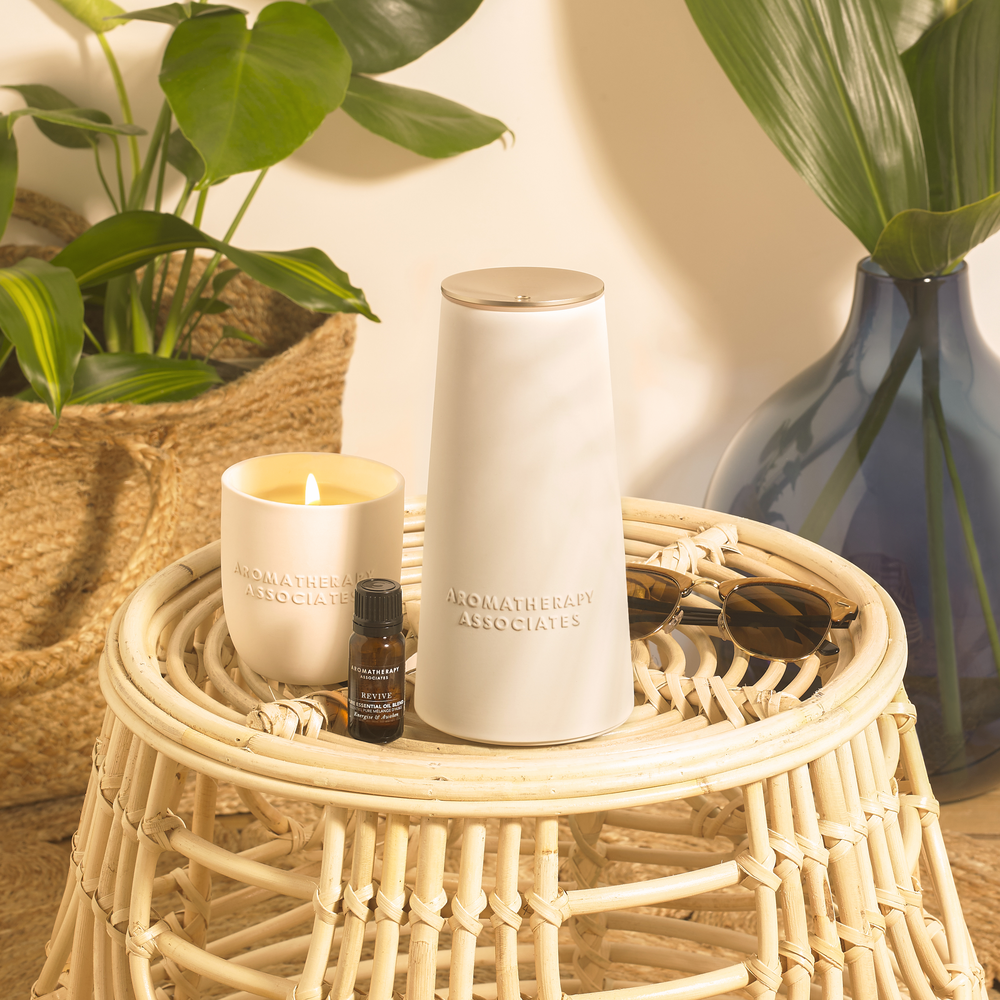 PureMist Essential Oil Diffuser | Cordless Ceramic Design