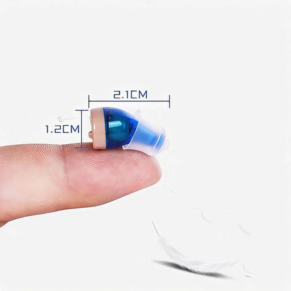 Rechargeable Invisible Hearing Aids for Adults – Pair