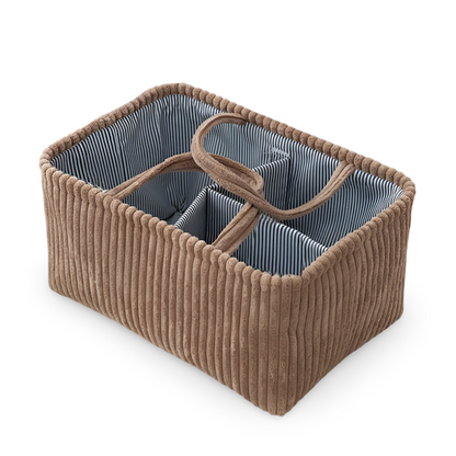 Versatile Storage Basket | Open Design | Durable Fabric Organizer