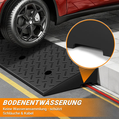 Heavy-Duty Vehicle Access Ramp for Up to 10 Tons